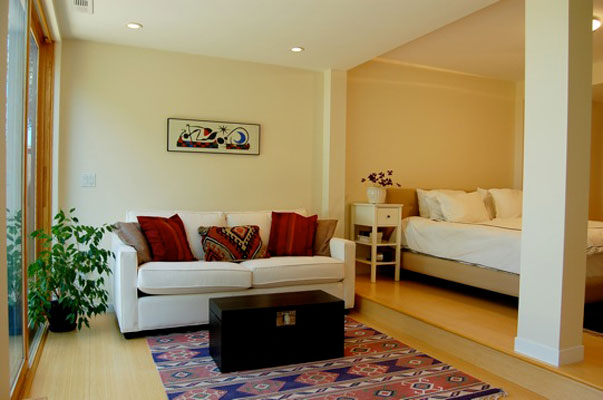 View of sitting area in new master suite